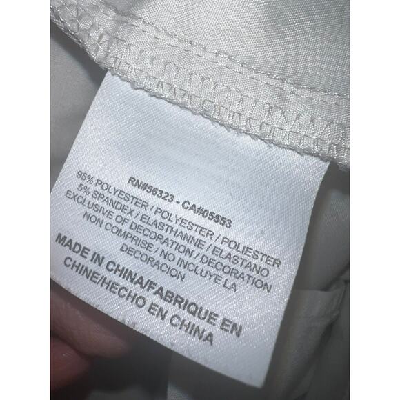 Nike Golf Dri Fit Pants Mens 32x30 Light Beige Bone Stretch Flat Front Logo READ - Picture 15 of 16